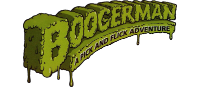 Boogerman A Pick and Flick Adventure logo for Sega Genesis